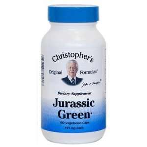  Jurassic Green, 100 Capsules   Dr. Christophers Health 
