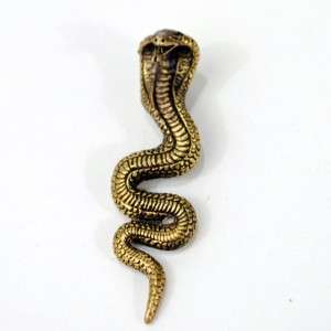 BRONZE COBRA PENDANT Snake Amulet Talisman Viper NEW  