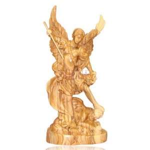  32cm Olive Wood Angel Figure 