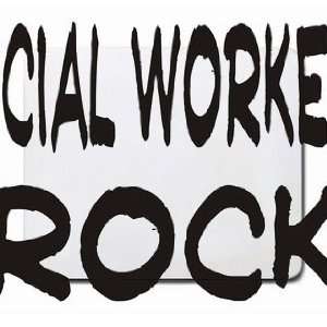  Social Workers Rock Mousepad