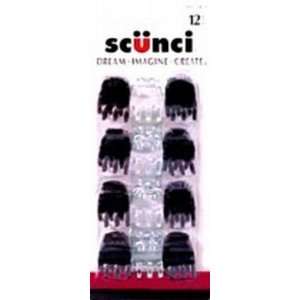  Scunci Fashion Chucky Jaw Clip 12Pk (3 Pack) Health 