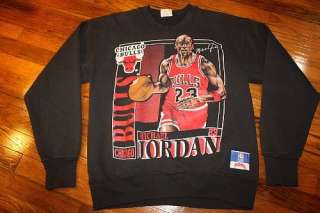 vtg 90s 1991 sweat shirt * MICHAEL JORDAN Chicago Bulls  