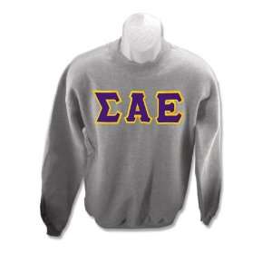    Sigma Alpha Epsilon Lettered Crewneck Sweatshirt: Everything Else