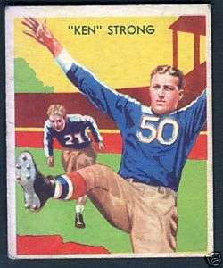 1935 National Chicle #7 Ken Strong  