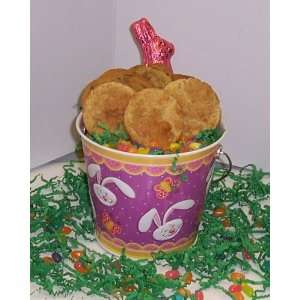   Special   Chocolate Chip and Snicker Doodle 2 lb. Purple Bunny Pail