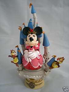 Disney Minnie Mouse Chip N Dale PVC Collection Figure  