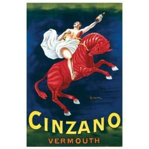  Cinzano Vermouth Giclee Poster Print by Leonetto Cappiello 