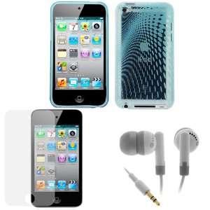  GTMax Melody Blue Gel Cover Case + LCD Screen Protector 