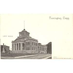   Vintage Postcard City Hall Torrington Connecticut: Everything Else