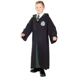    Harry Potter   Deluxe Slytherin Robe Child Costume: Toys & Games