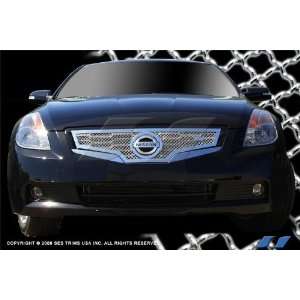 Nissan Altima Coupe 2008 10 (Top Only) SES Stainless Steel Chrome Mesh 