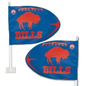 NFL Buffalo Bills Car Flag   Set of 2 Vintage:  Sports 