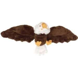  Wild Clingers Bald Eagle   Small Plush Bird with Magnets 