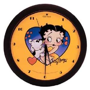  Betty Boop and Pudgy the Dog Wall Clock: Home & Kitchen