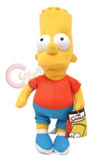 Simpson Family Bart Simpson Plush Figure Doll  16in:L  