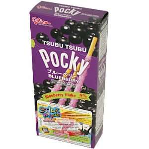 Glico Blueberry Flake Pocky 1.31 oz Grocery & Gourmet Food
