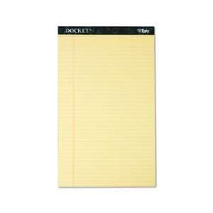   Pads, Legal Rule/Size, Canary, 12 50 Sheet Pad