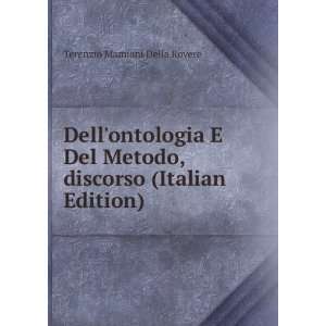  Dellontologia E Del Metodo,discorso (Italian Edition 