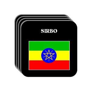  Ethiopia   SIRBO Set of 4 Mini Mousepad Coasters 