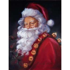  St Nick by Susan Comish. Size 20 inches width by 28 