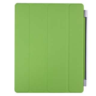 Slim PU Leather Case Smart Cover For Apple IPAD 2 Green  