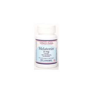  Now Foods/Protocol   Melatonin 3mg Lozenge + B 6 120ct 