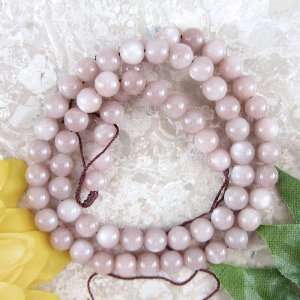    10mm natural peach moonstone round beads 16 strand