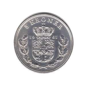  1961 CS Denmark Kroner Coin KM#853.1: Everything Else