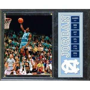 Michael Jordan University of North Carolina Tar Heels Vertical 12x15 