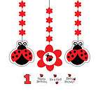 ladybug fancy hanging cutouts birthday party baby showe $ 6 19 time 