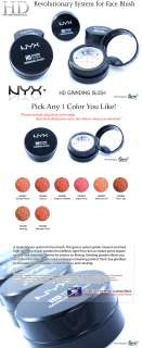 NYX HD GRINDING BLUSH PICK YOUR 1 COLOR  
