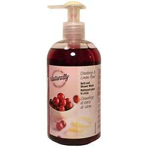  Upper Canada Tangy Lemon Cranberry Hand & Body Wash 12 Fl 