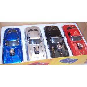   Muscle with Blown Engine 1963 Chevy Corvette Sting Ray Box of 4 Colors