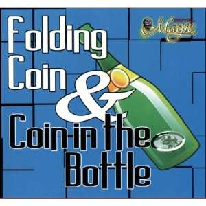  Folding Quarter and Coin in a Bottle: Toys & Games