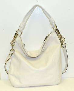 COACH 14769 Kristin Ivory Leather Hobo/Shoulder Bag*  