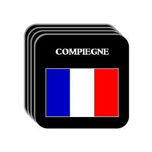  France   COMPIEGNE Set of 4 Mini Mousepad Coasters 