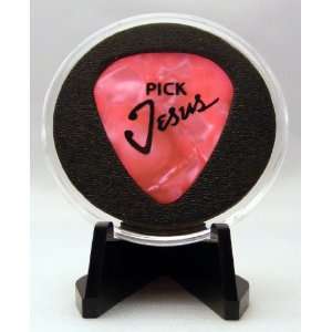  Pick Jesus Romans 1013 Guitar Pick W/ MADE IN USA Display 