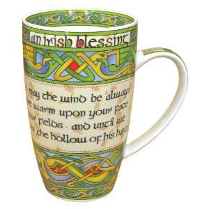  Irish Blessing China Mug   Irish Weave