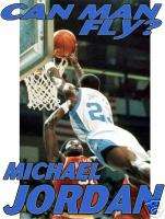 Michael Jordan UNC Carolina NCCA NBA basketball shirt  
