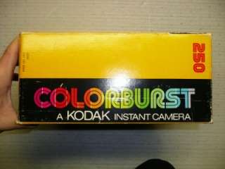 Kodak Colorburst 250 Instant Print Camera Vintage Retro Antique In 