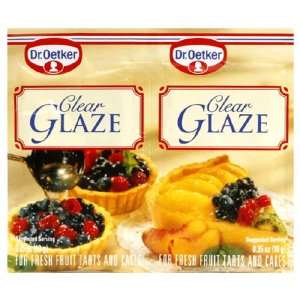 Dr. Oetker Cake Glaze, Clear, 0.7 Ounce Unit (Pack of 30):  