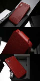 SGP Leather Case Gariz RED [PL_IP4RF1] for Apple iPhone 4S  