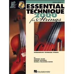   Technique 2000 for Strings Viola Book 3 Book/CD Musical Instruments