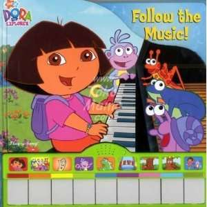  Piano Book Dora the Explorer Follow the Music Toys 