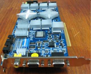 Excellent condition GeoVision DVR GV 2008 Card with upgraded heatsinks 