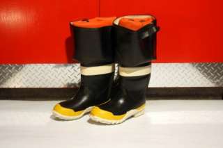 Servus Firefighters Bunker Boots  3/4 boot   Size  7M / 8 wide  