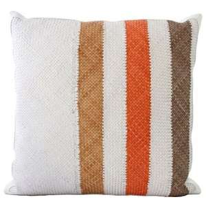  Lance Wovens Hudson Crush Leather Pillow: Home & Kitchen