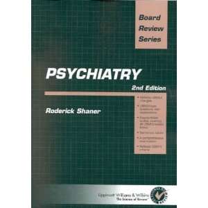    Psychiatry Board Review Series [Paperback] Roderick Shaner Books