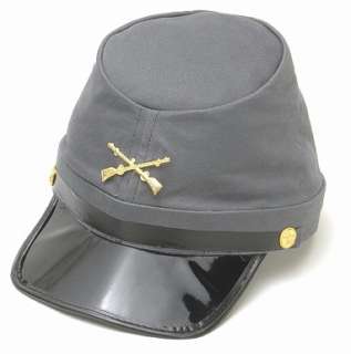Confederate Foot Soldier Hat Civil War Costume Hat  