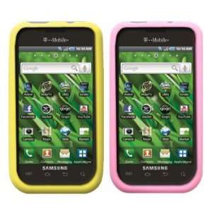   Samsung Vibrant SGH T959 / Galaxy S 4G SGH T959V   Yellow, Light Pink